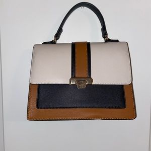 Tri-Color Handbag